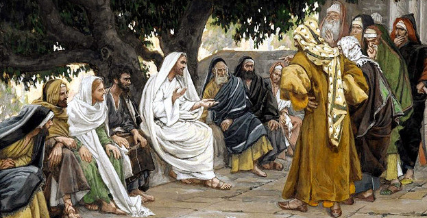 Pharisees testing Jesus
